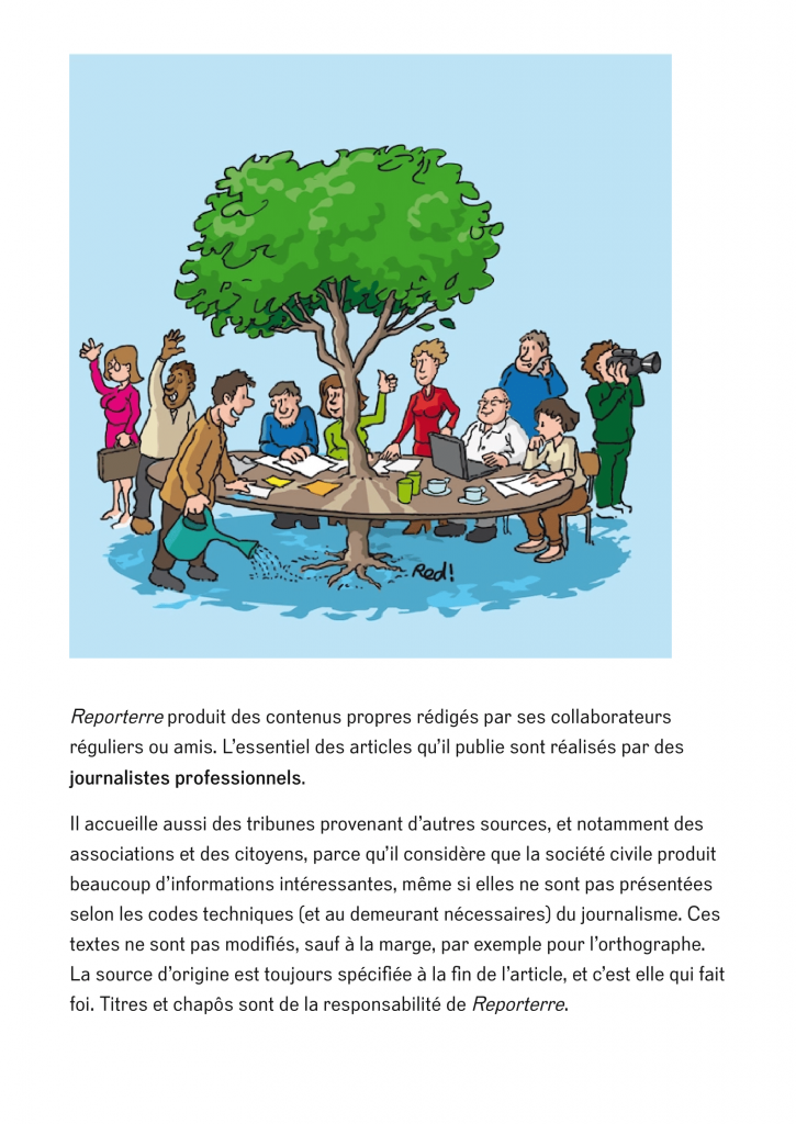 La ligne et l’histoire de Reporterre