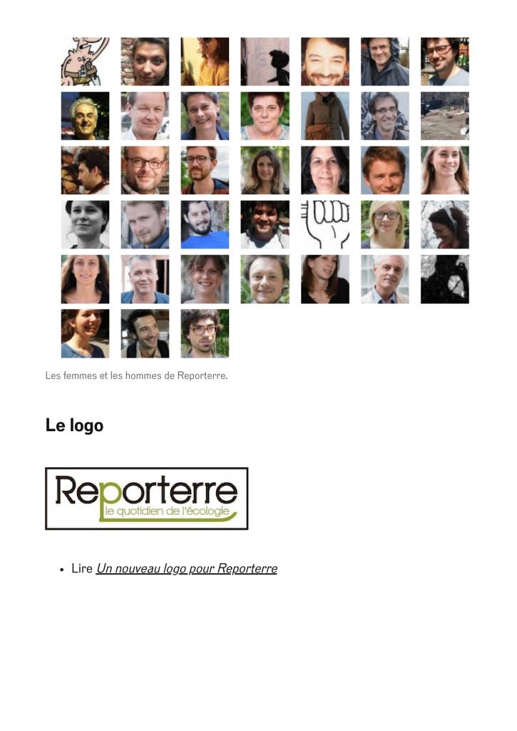 La ligne et l’histoire de Reporterre